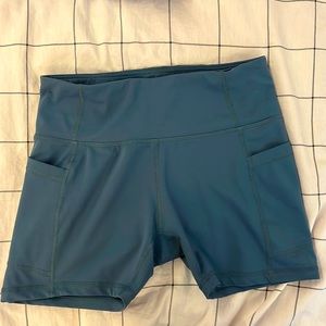 BALEAF Women's 5" High Waist Biker Shorts Workout Spandex Shorts Side Pockets